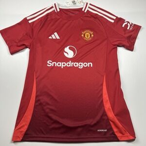 Manchester United Home Soccer Jersey 23/24 Adidas Women's Small IT1973 NWT